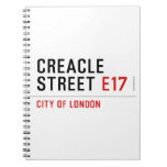 Creacle Street  Notebooks