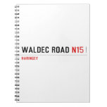 WALDEC ROAD  Notebooks