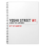 Yoshii Street  Notebooks