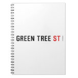 Green Tree  Notebooks