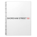 SHOREHAM STREET  Notebooks