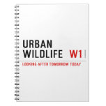 URBAN WILDLIFE   Notebooks