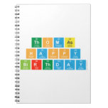 Thomas
 Happy 
 Birthday  Notebooks