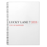 Lucky Lane 7  Notebooks