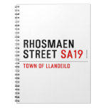 Rhosmaen Street  Notebooks