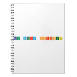 Beth Merry Christmas  Notebooks