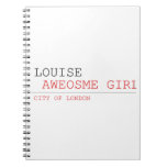 louise   Notebooks