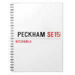  PECKHAM  Notebooks