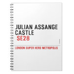 JULIAN ASSANGE CASTLE    Notebooks