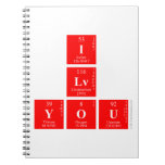 I
 Lv
 you  Notebooks