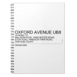 Oxford Avenue  Notebooks