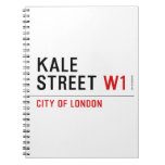 Kale Street  Notebooks