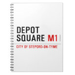 Depot Square  Notebooks