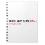 Gorselands Close  Notebooks
