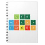 Lee 
 Science
 Matters  Notebooks