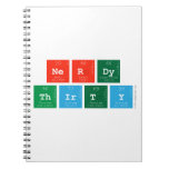 Nerdy
 Thirty  Notebooks