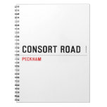 CONSORT ROAD  Notebooks