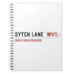 sytch lane   Notebooks