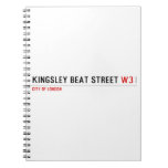 Kingsley Beat Street  Notebooks