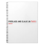 Froslass and glalie ln  Notebooks
