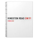 KINGSTON ROAD  Notebooks