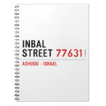 Inbal Street  Notebooks