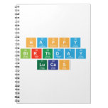 Happy
 Birthday
 Lucas  Notebooks