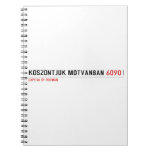 Köszöntjük Mótvánban  Notebooks