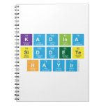 Kadina 
 Siddete
 Hayir  Notebooks