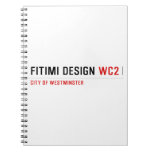 FitiMi Design  Notebooks