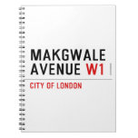 Makgwale Avenue  Notebooks