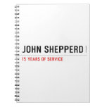 John shepperd  Notebooks