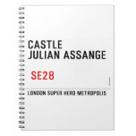 CASTLE  JULIAN ASSANGE    Notebooks