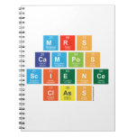 Mrs 
 Campos
 Science
 Class  Notebooks