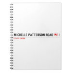Michelle Patterson road  Notebooks