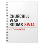 Churchill war rooms  Notebooks