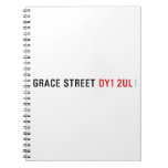Grace street  Notebooks
