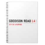 Goodison road  Notebooks
