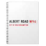 Albert Road  Notebooks