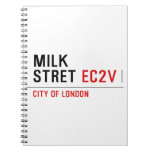 Milk  Stret  Notebooks
