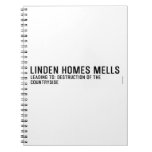 Linden HomeS mells      Notebooks