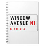 Window Avenue  Notebooks