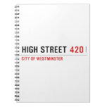 High Street  Notebooks