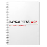BAYKALPRESS  Notebooks
