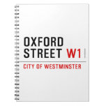 oxford street  Notebooks