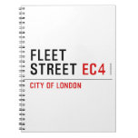 FLEET  STREET  Notebooks