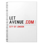 LET  AVENUE  Notebooks