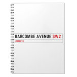 Barcombe Avenue  Notebooks