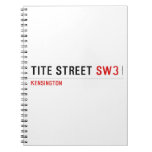 Tite Street  Notebooks