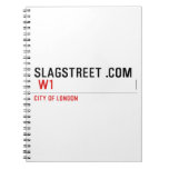 SLAGSTREET .com   Notebooks